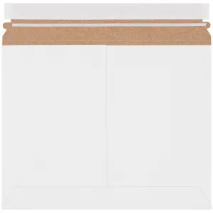 11 1/2 x 9" White Stayflats Lite® Mailers