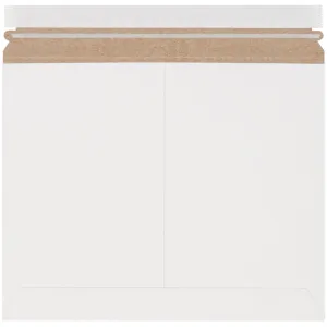 12 1/4 x 9 3/4" White Stayflats Lite® Mailers