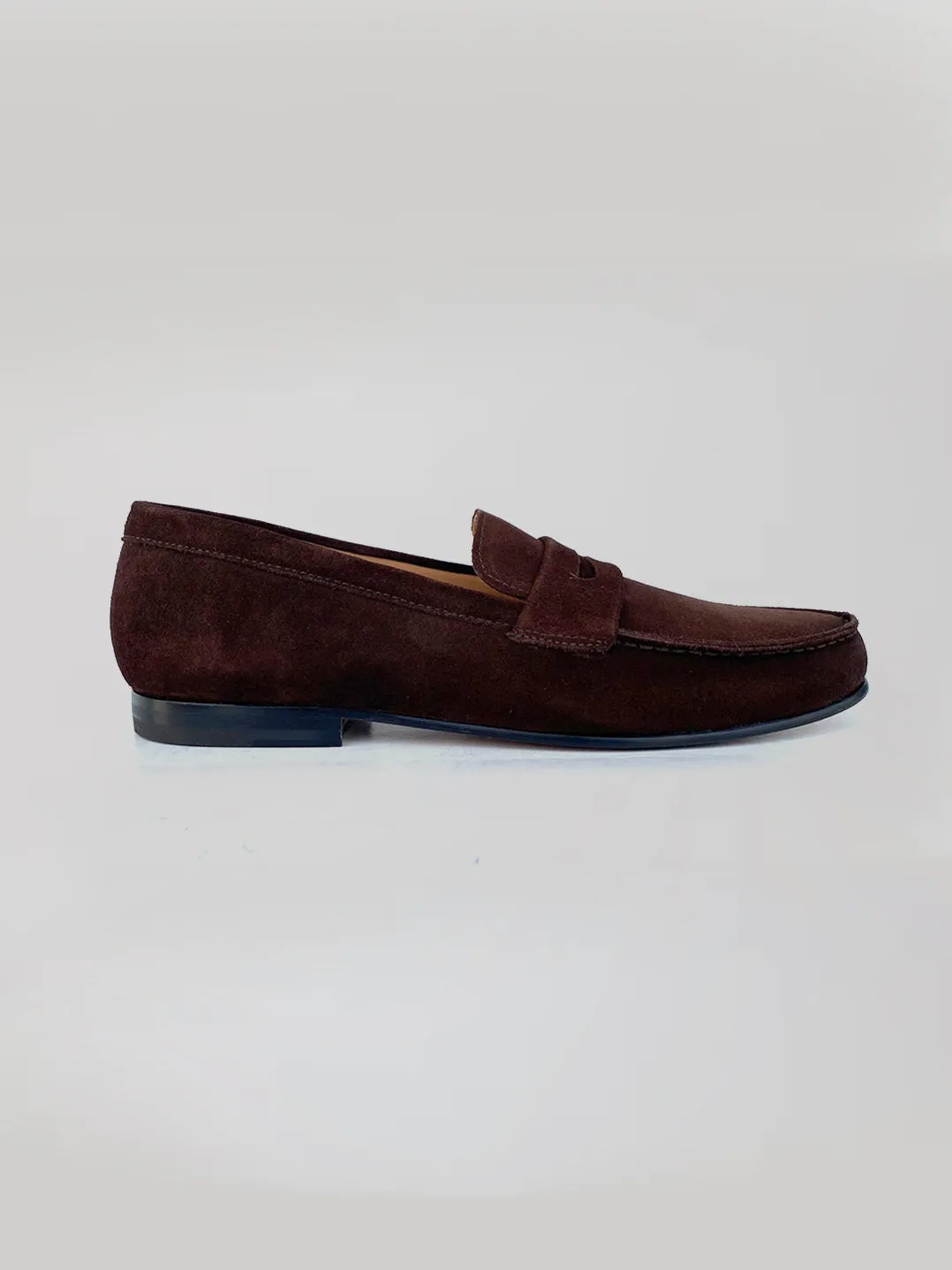 Alfons Loafer - Dark Brown Suede