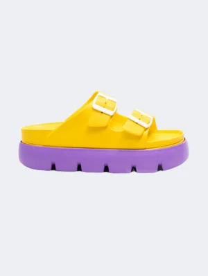 Ateneo Comfort Women Beach Slipper Yellow/Purple