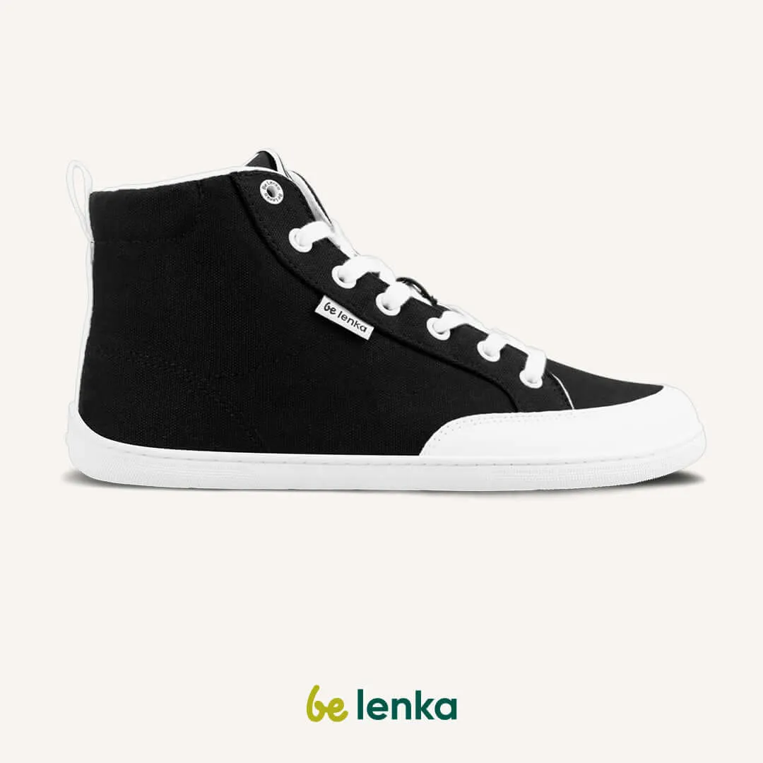 Barefoot Sneakers Be Lenka Rebound - High Top - Black & White