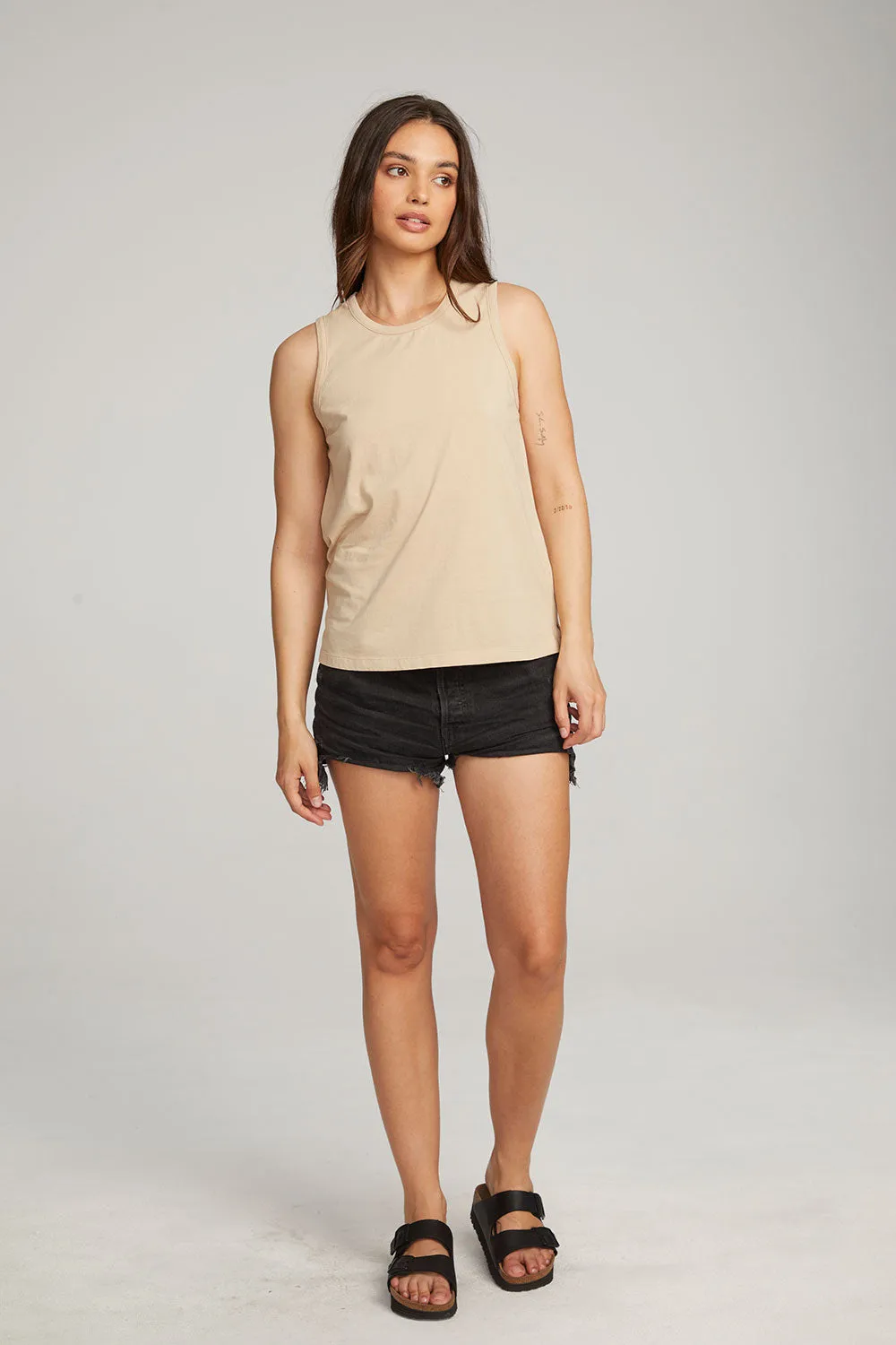 Basic Cappuccino Slit Tank