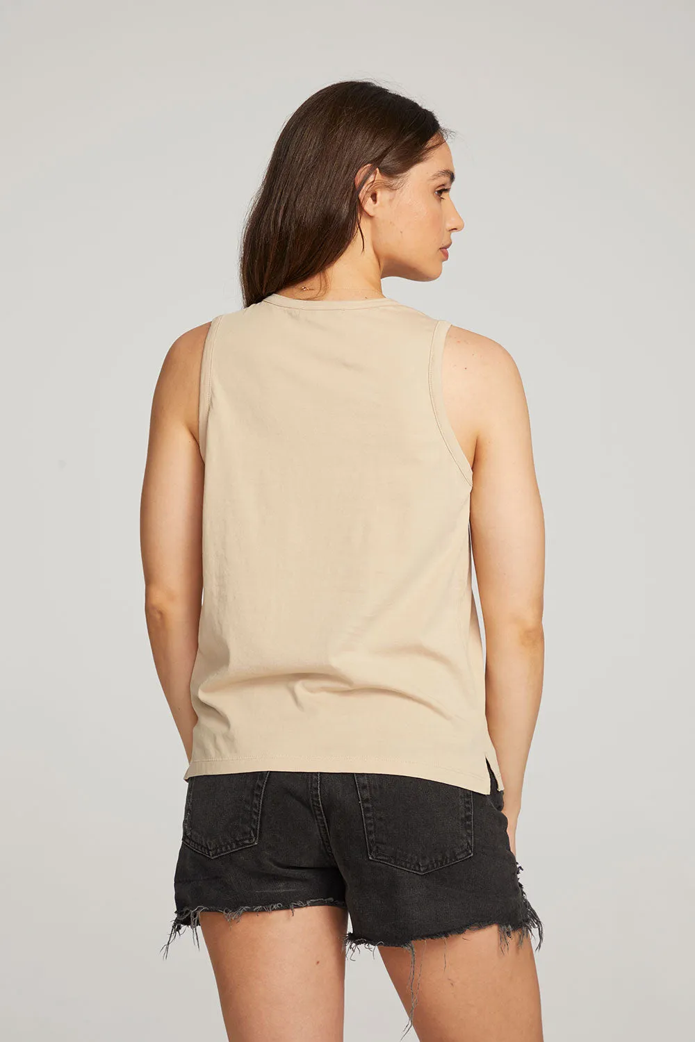 Basic Cappuccino Slit Tank