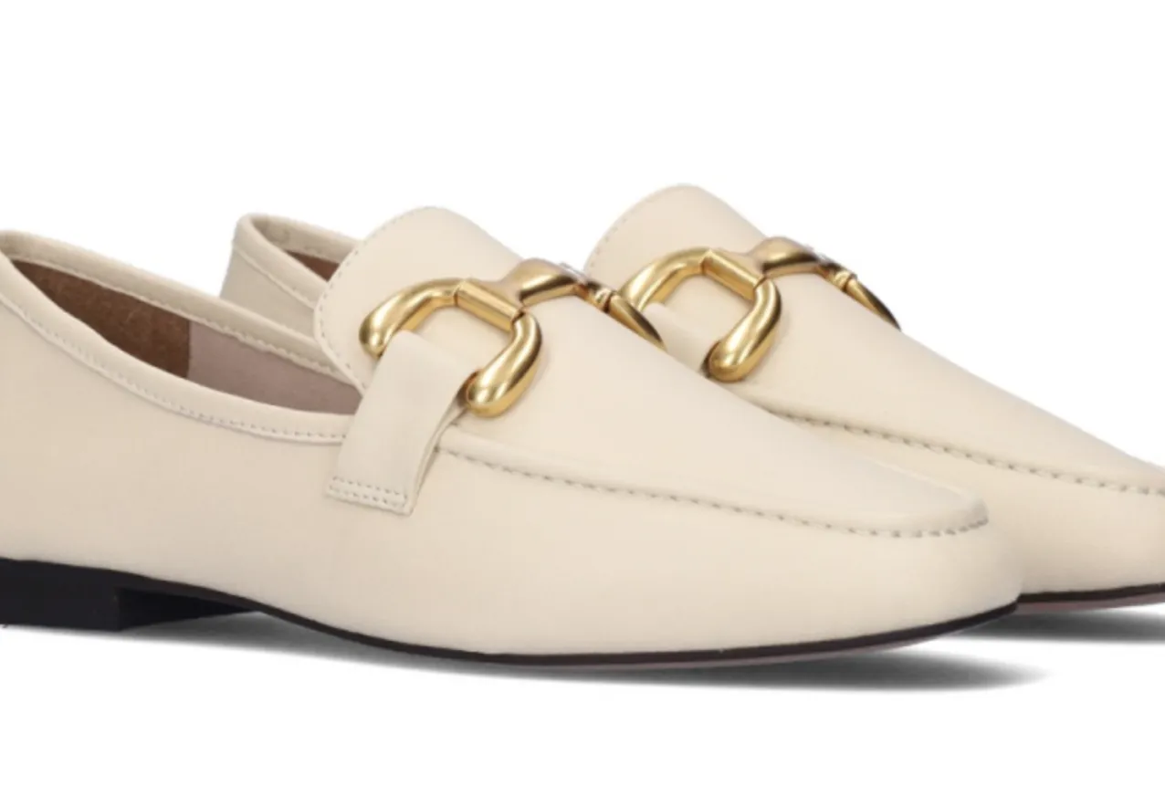 Bibi Lou Zagreb Off White Leather Loafers