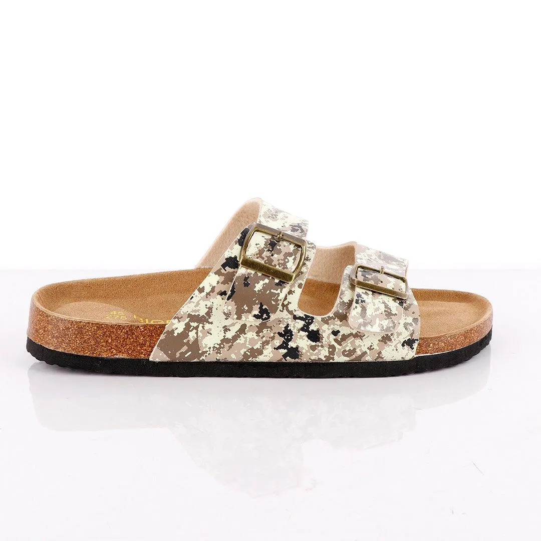 Big Brave 'Birkenstock' Camouflage Double-Strap Sandal Slippers