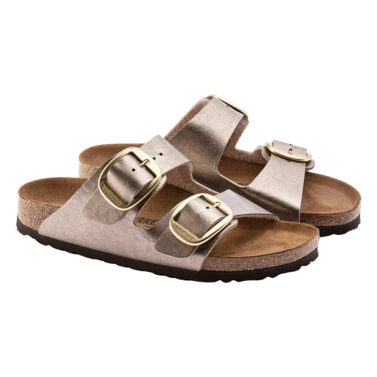 Birkenstock Women's Arizona Big Buckle Birko-Flor Graceful Taupe