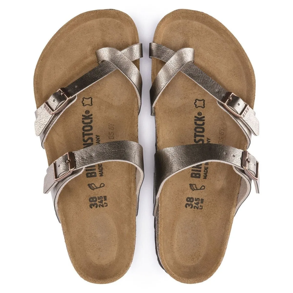 Birkenstock Women's Mayari Graceful Taupe Birko-Flor