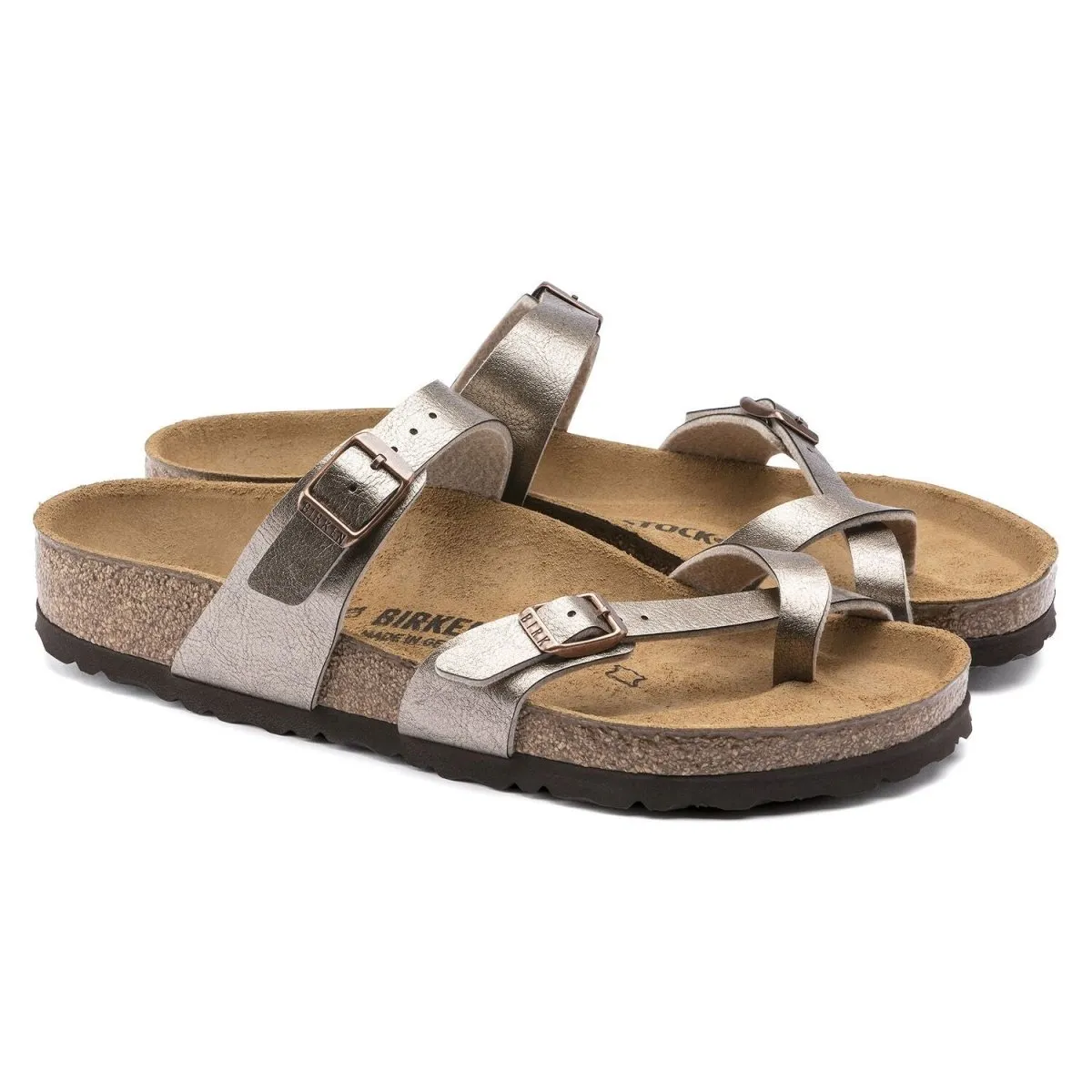 Birkenstock Women's Mayari Graceful Taupe Birko-Flor