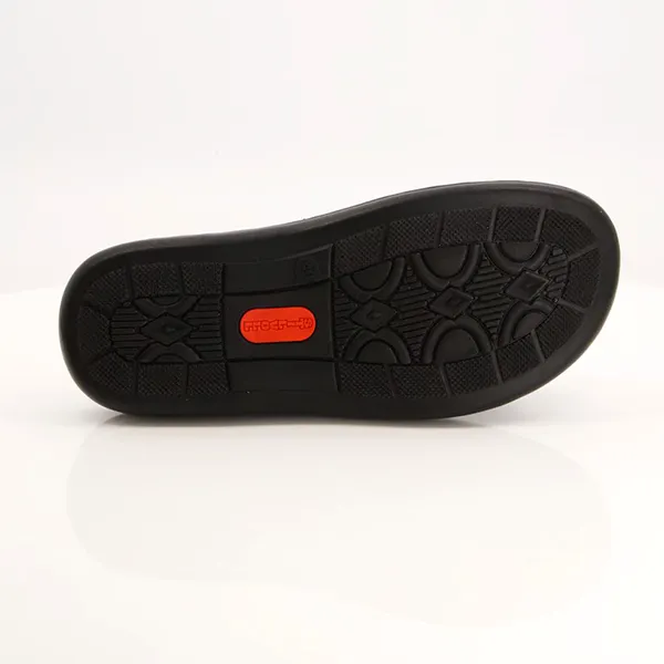 Black Medicated Slippers For Men