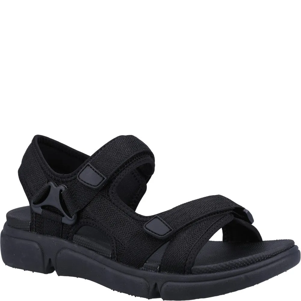 Black Shelley Sandals