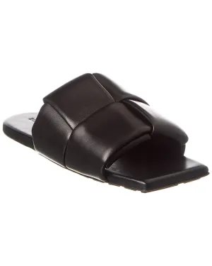 Bottega Veneta Patch Leather Flat Mule