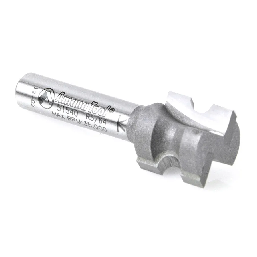 Bullnose Router Bit | 5⁄64 Radius x 17⁄32 Dia x 1⁄2 x 1⁄4" Shank | 51540 | 738685155400