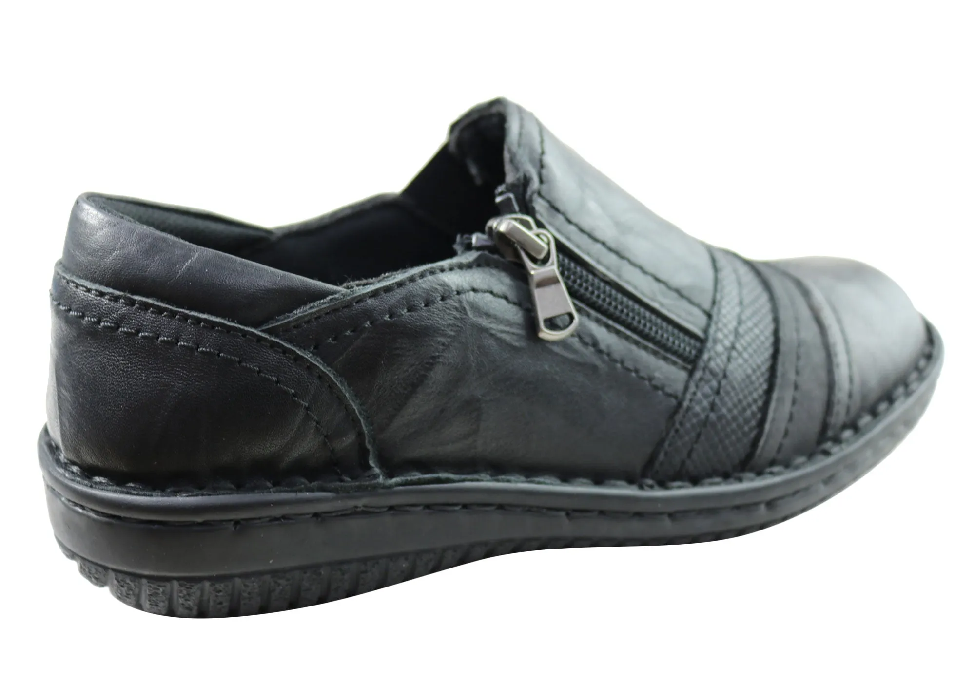 Cabello Comfort Womens 5849-27 Leather Shoes Made In Turkey