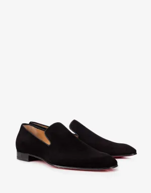 Christian Louboutin Dandelion Flat Black Loafers -