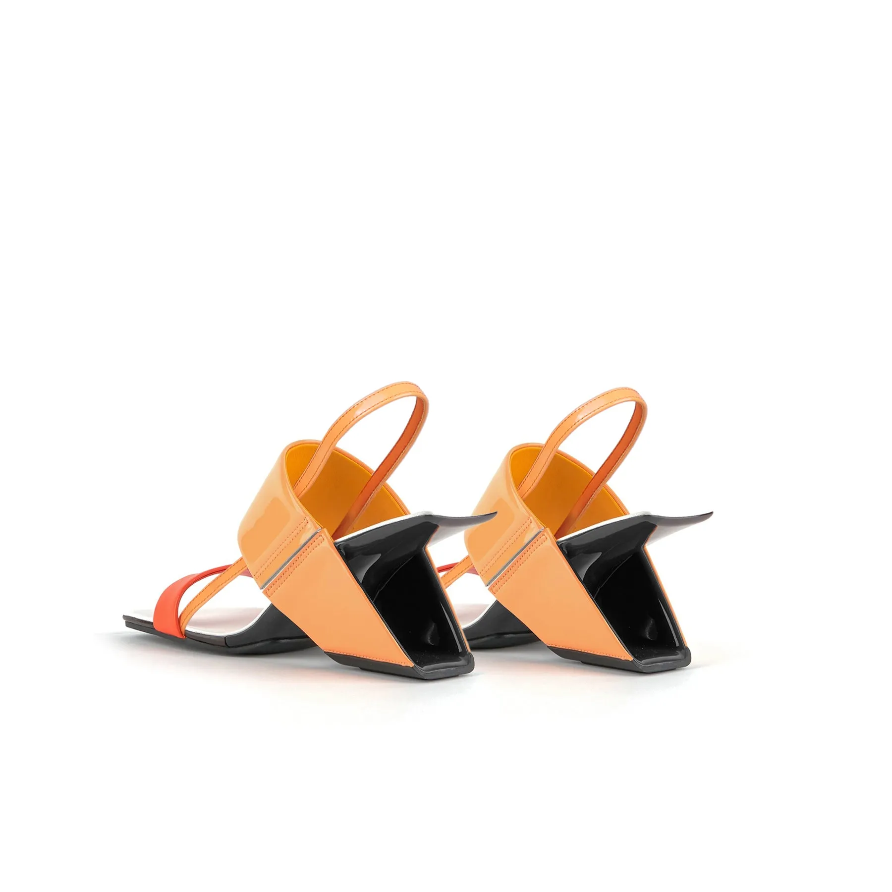 Color Pop Slingback Arch Heel Mules