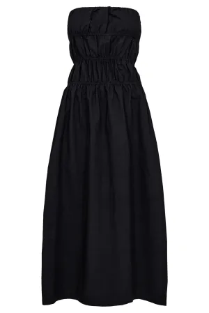 Connor Off-Shoulder Dress - Black