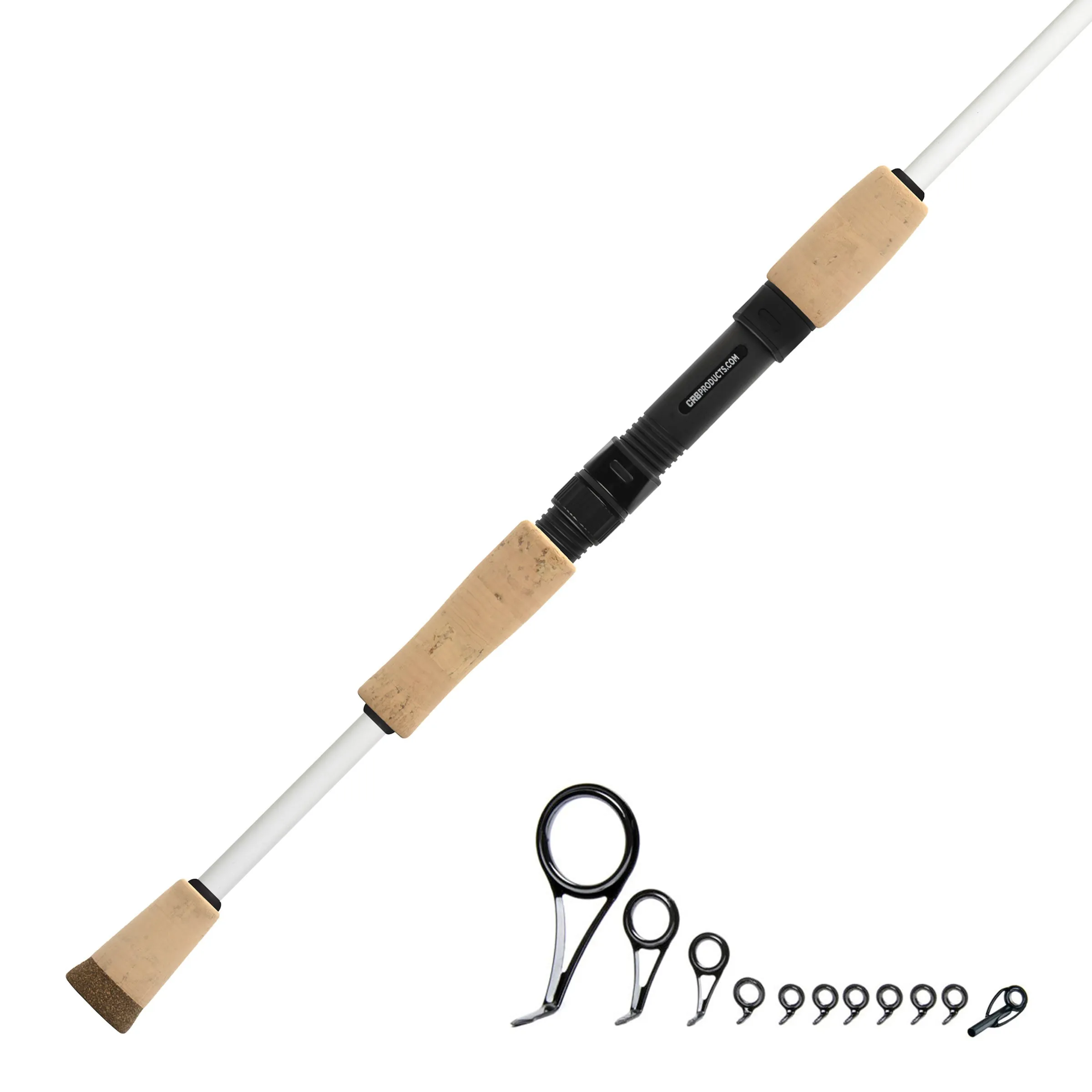 CRB 7'0" Medium 2-Piece Color Spinning Rod Kit