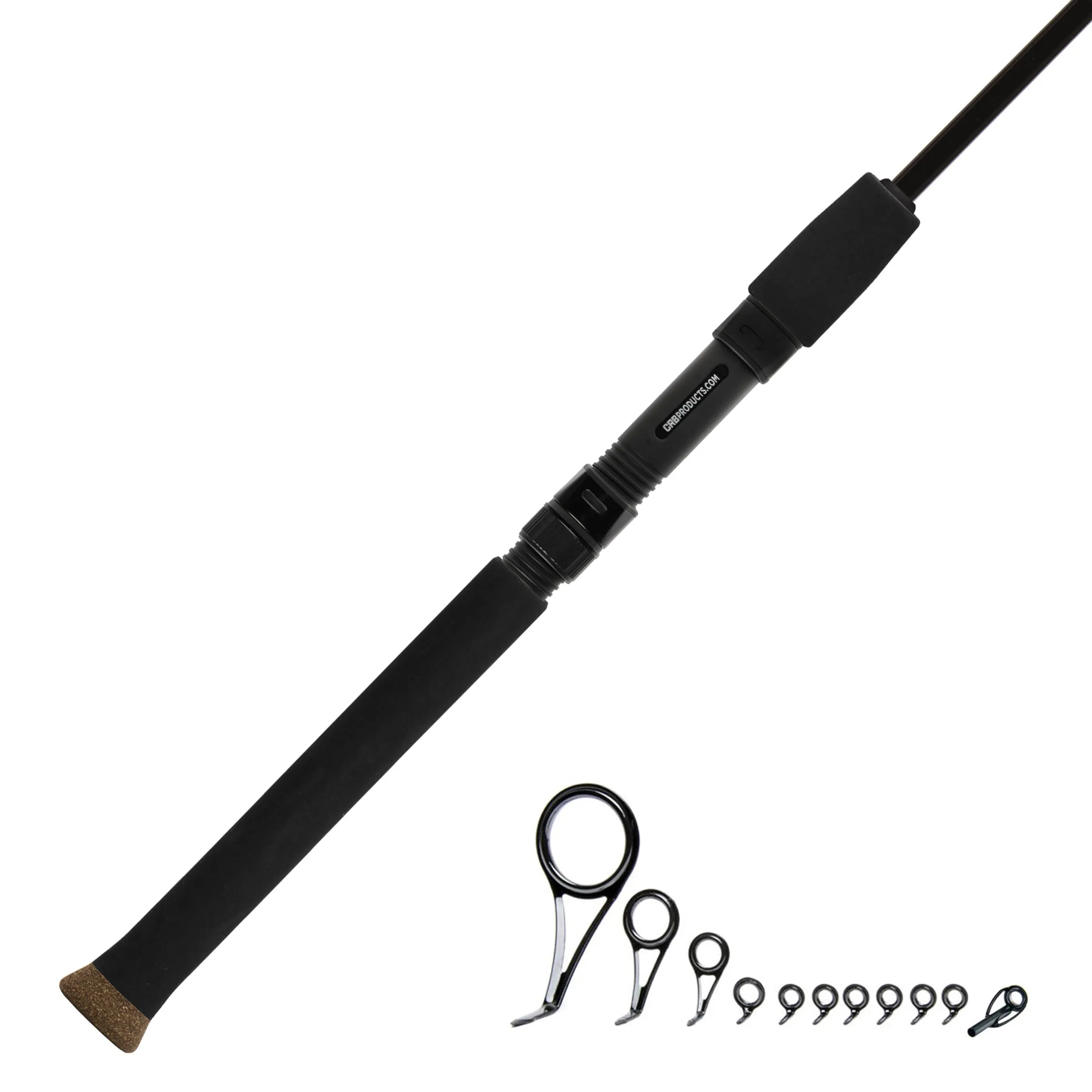 CRB 7'0" Medium 2-Piece Color Spinning Rod Kit