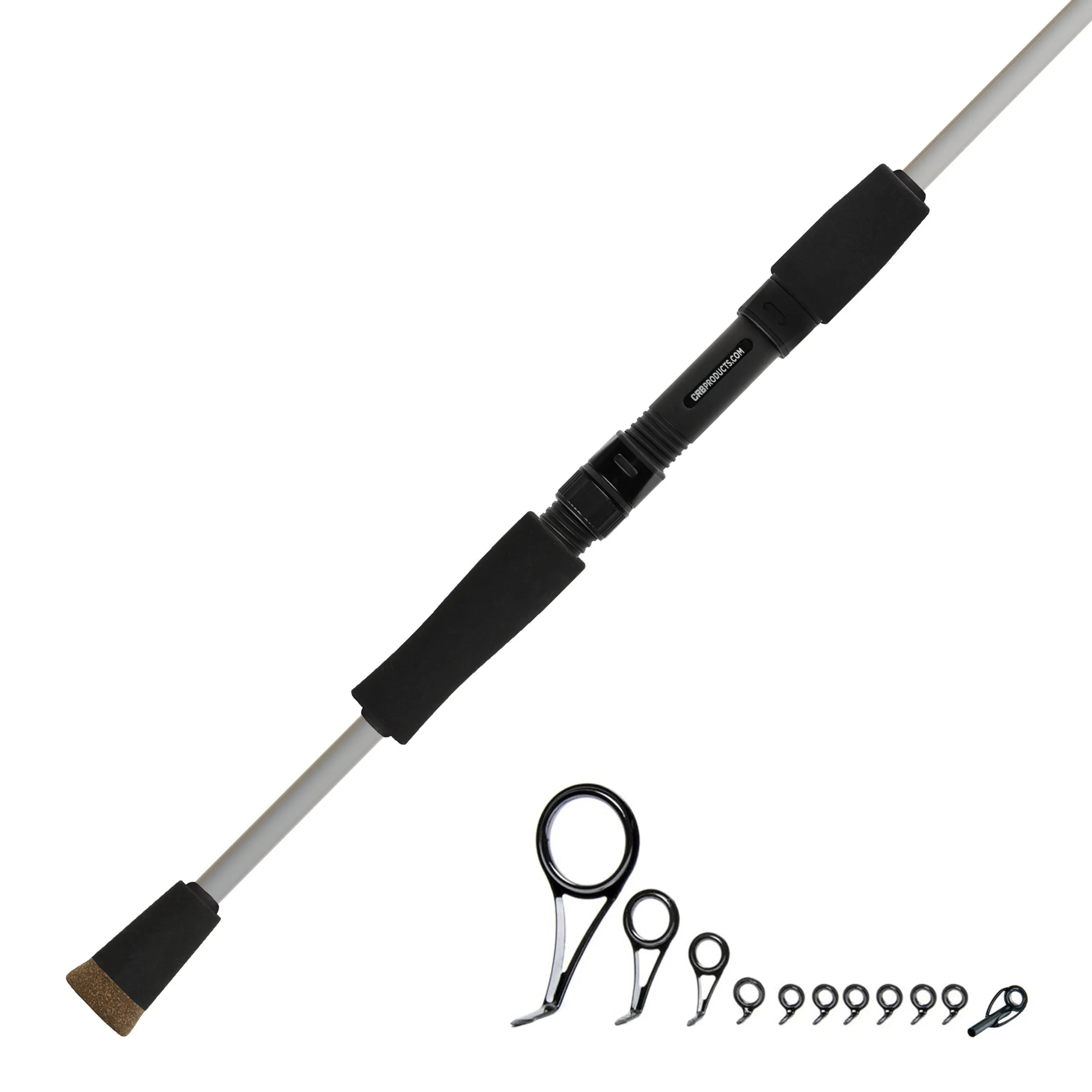 CRB 7'0" Medium 2-Piece Color Spinning Rod Kit