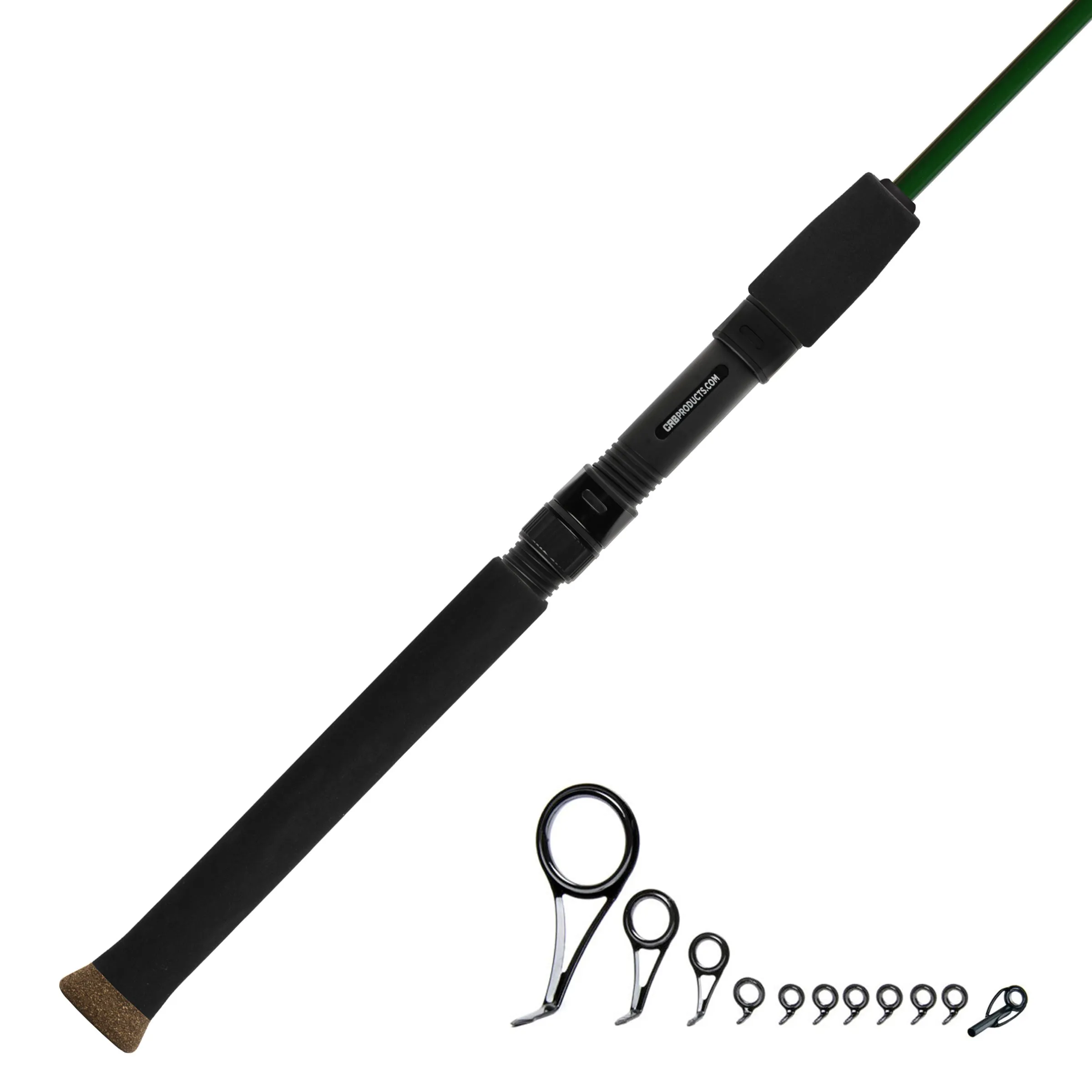 CRB 7'0" Medium 2-Piece Color Spinning Rod Kit