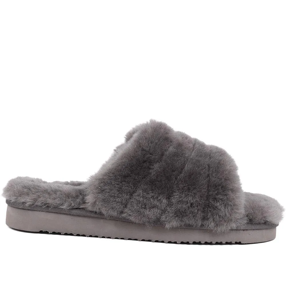 Falonda Faux Fur Slippers  - FALONDA / 326 074