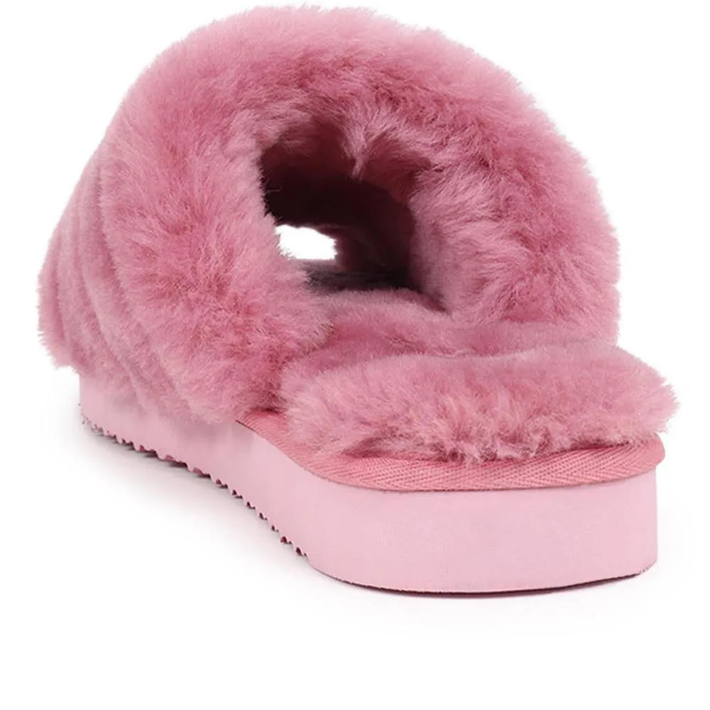 Falonda Faux Fur Slippers  - FALONDA / 326 074