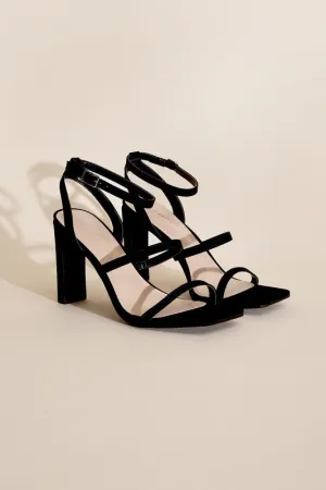 FS CLEARANCE DEVIN-8 Ankle Strap Heels