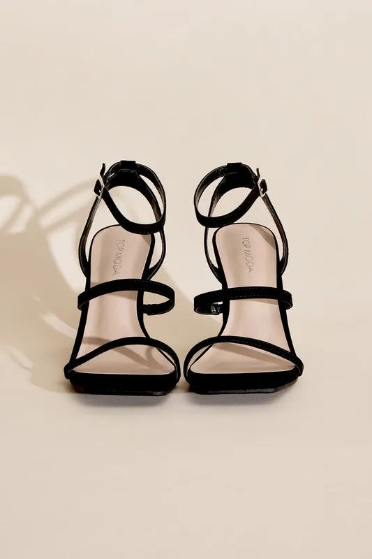 FS CLEARANCE DEVIN-8 Ankle Strap Heels