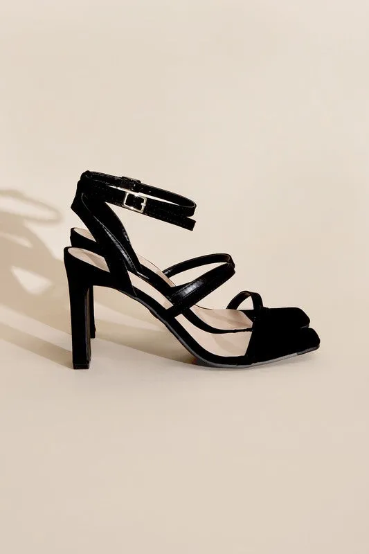 FS CLEARANCE DEVIN-8 Ankle Strap Heels