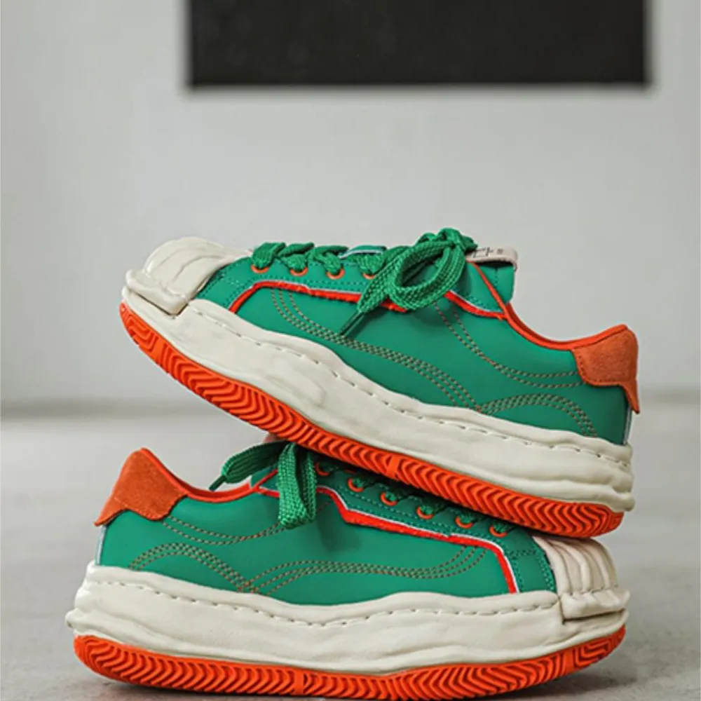 “Green Tongue”Shoes