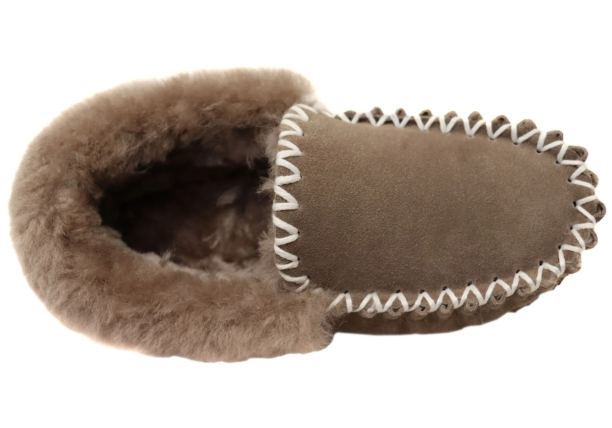 Hush Puppies Shaggy Womens Comfortable Moccasin Slippers