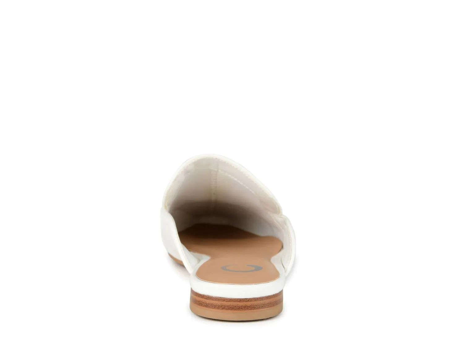 Journee Collection Akza mules, white