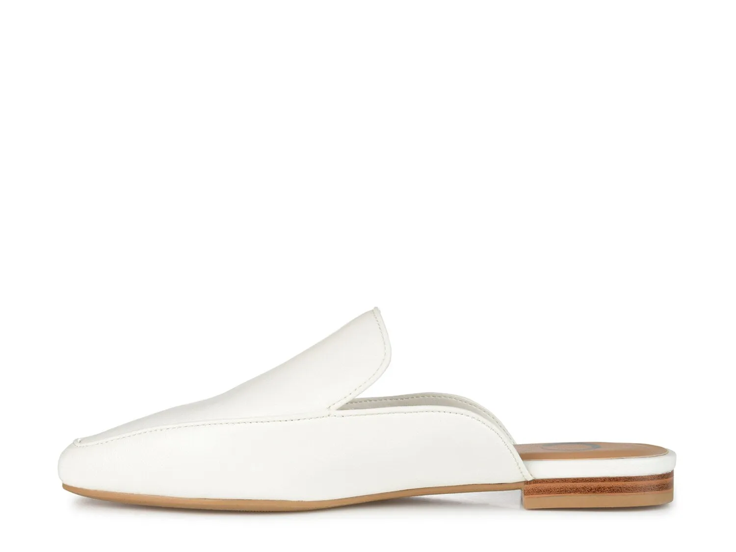 Journee Collection Akza mules, white