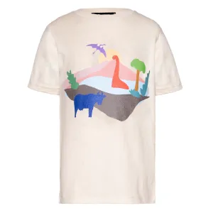 Kinder T-shirt met dinosaurusprint