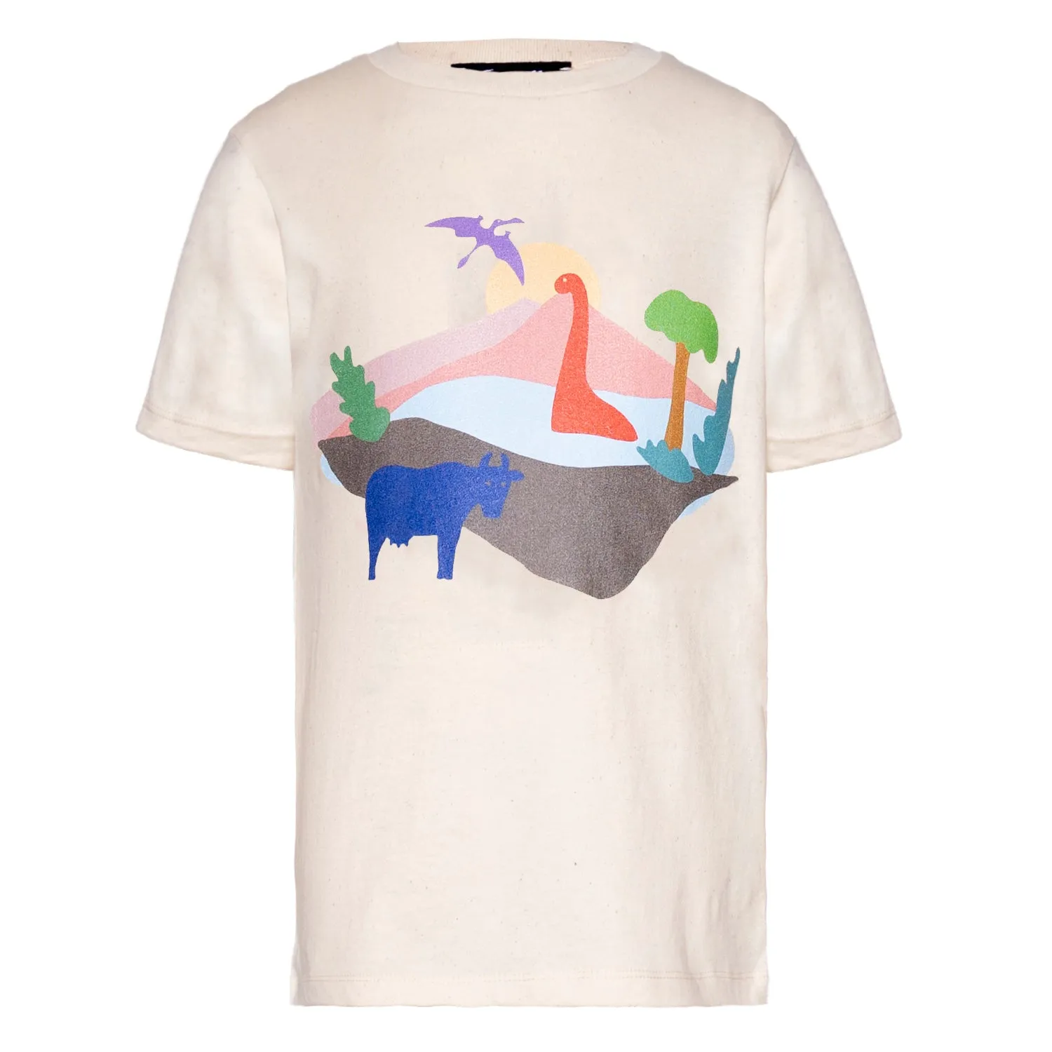 Kinder T-shirt met dinosaurusprint