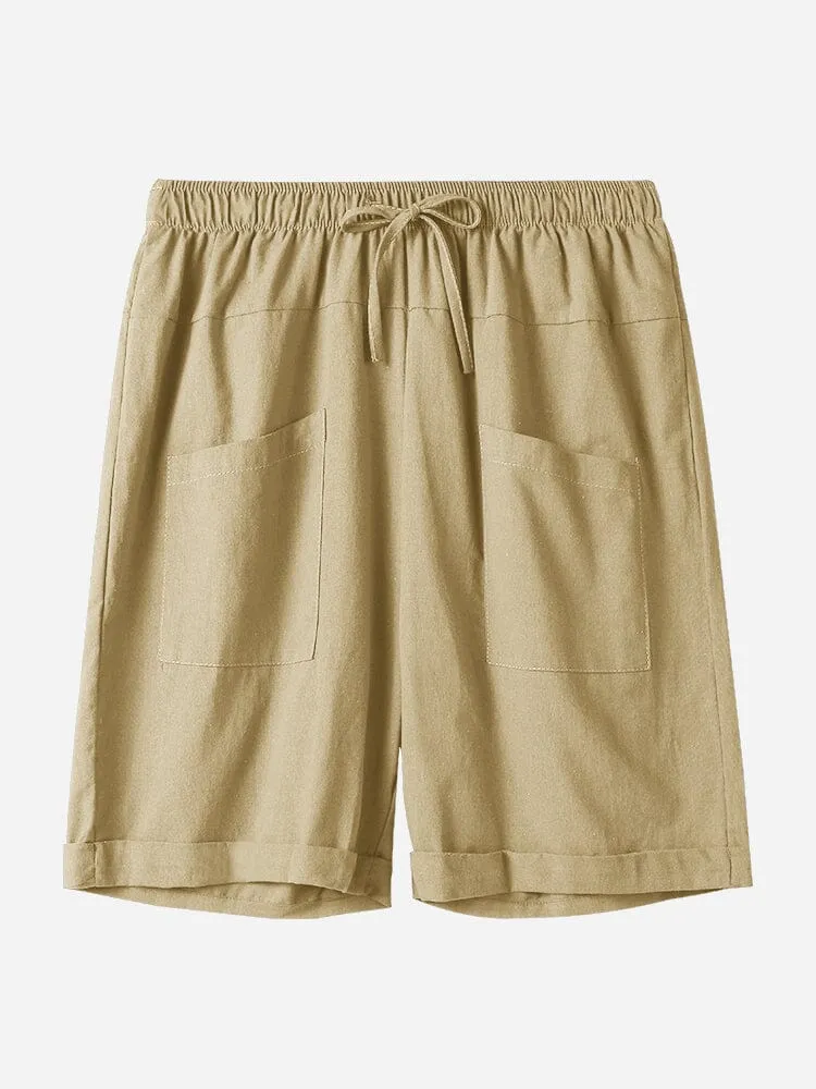 linen style sport short