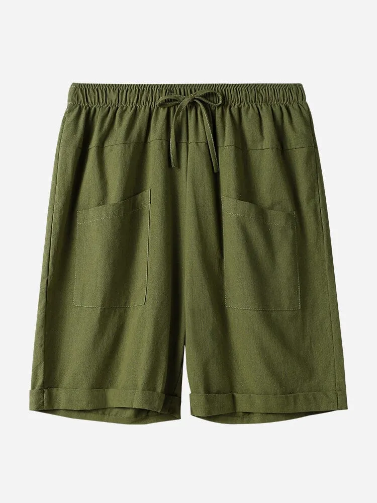 linen style sport short