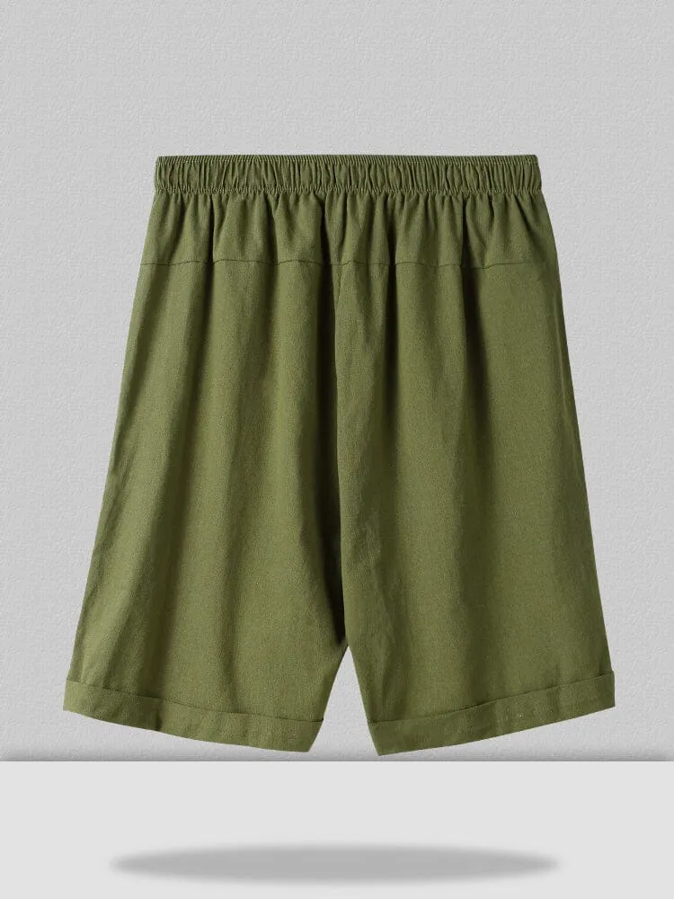 linen style sport short