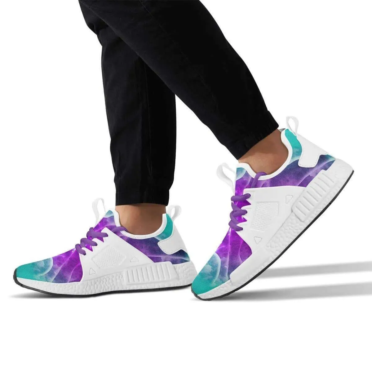 Mens Retro Pixel Race Sneakers