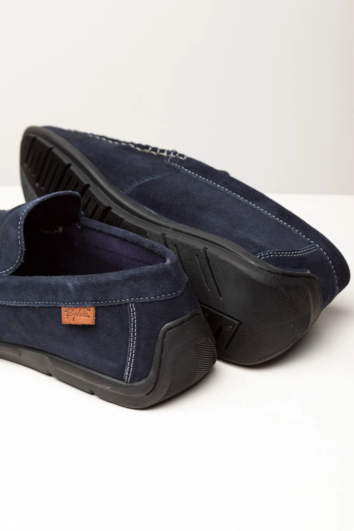 Men's Suede Driving Loafers - Sandsend