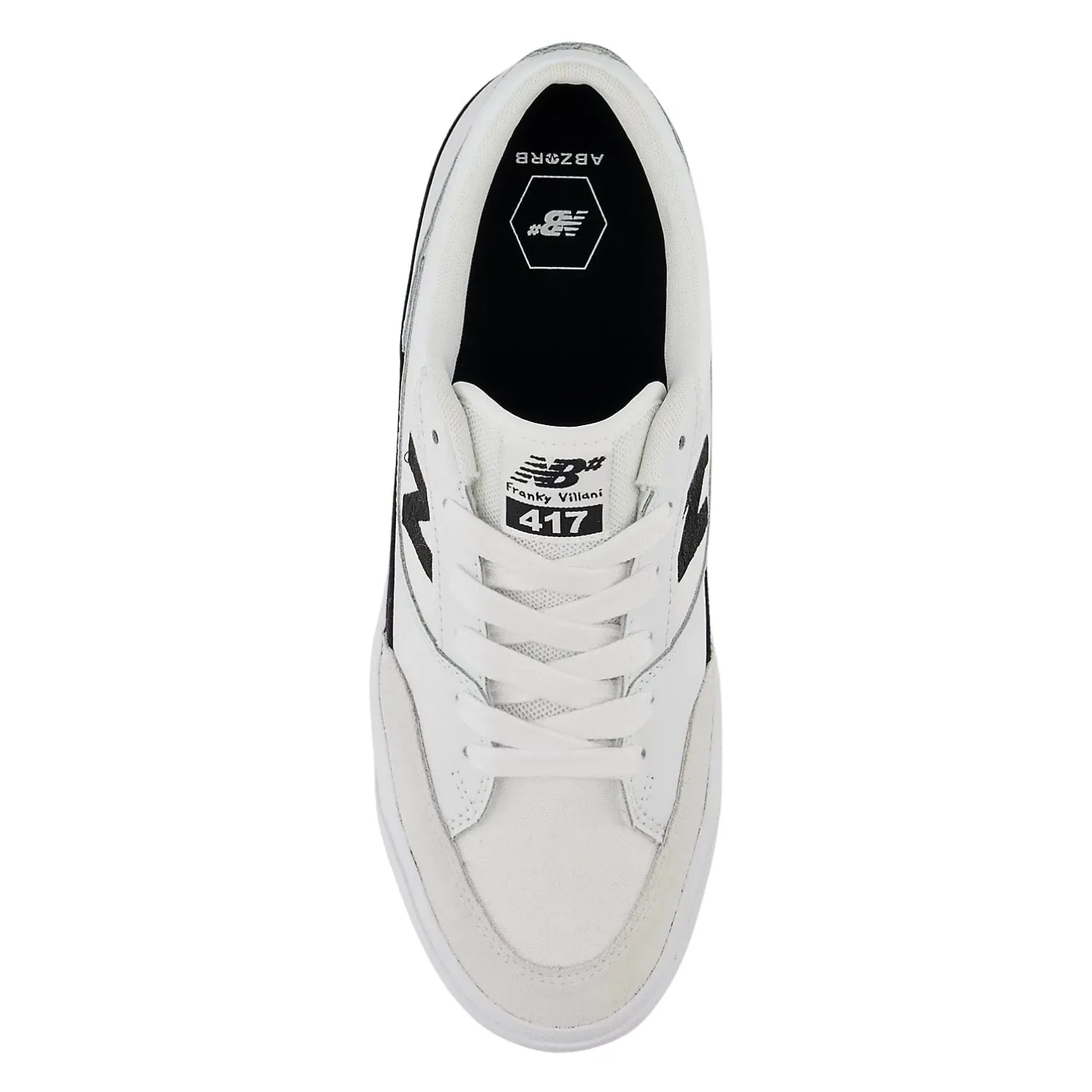 New Balance Numeric Villani NM417 Skate Shoes - White/Black