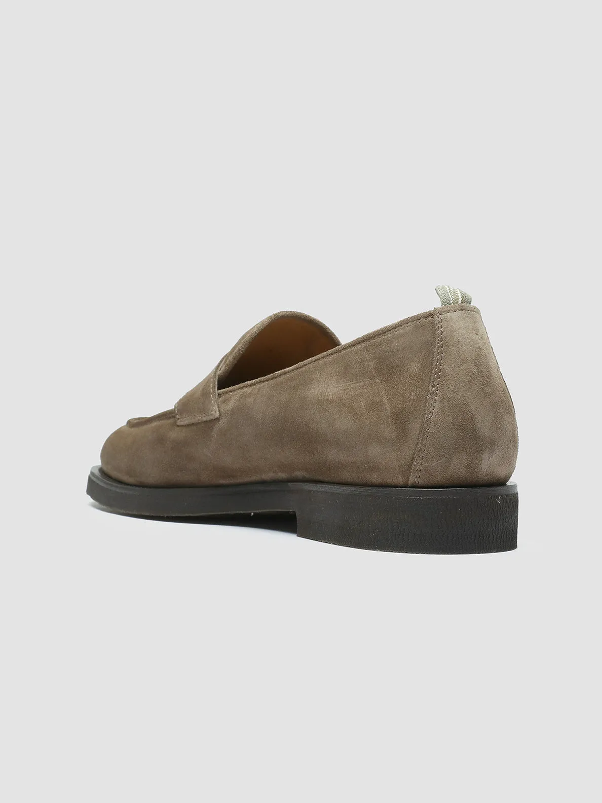 OPERA FLEXI 101 - Taupe Suede Penny Loafers