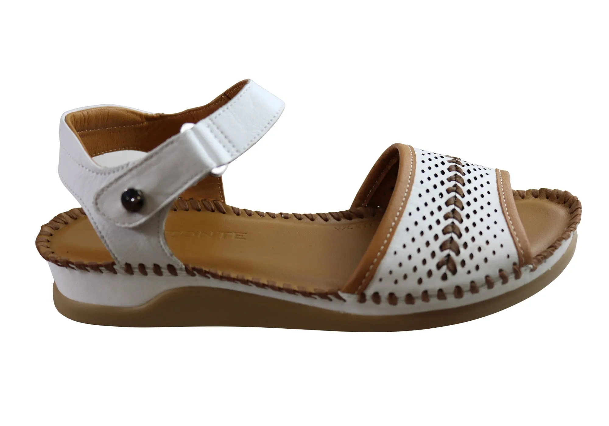 Orizonte Mellie Womens European Comfortable Leather Sandals