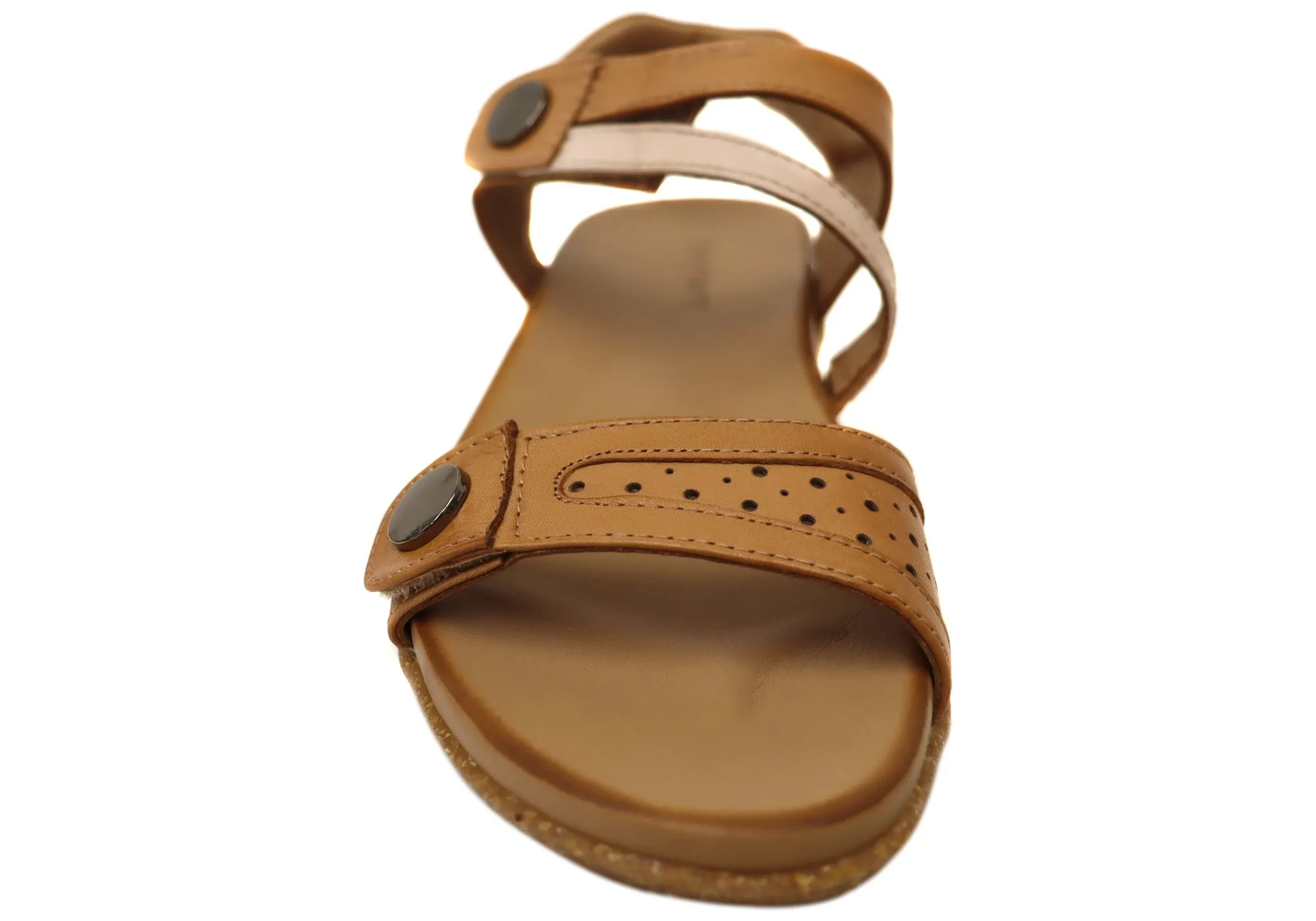 Orizonte Sorrento Womens Comfortable European Leather Sandals