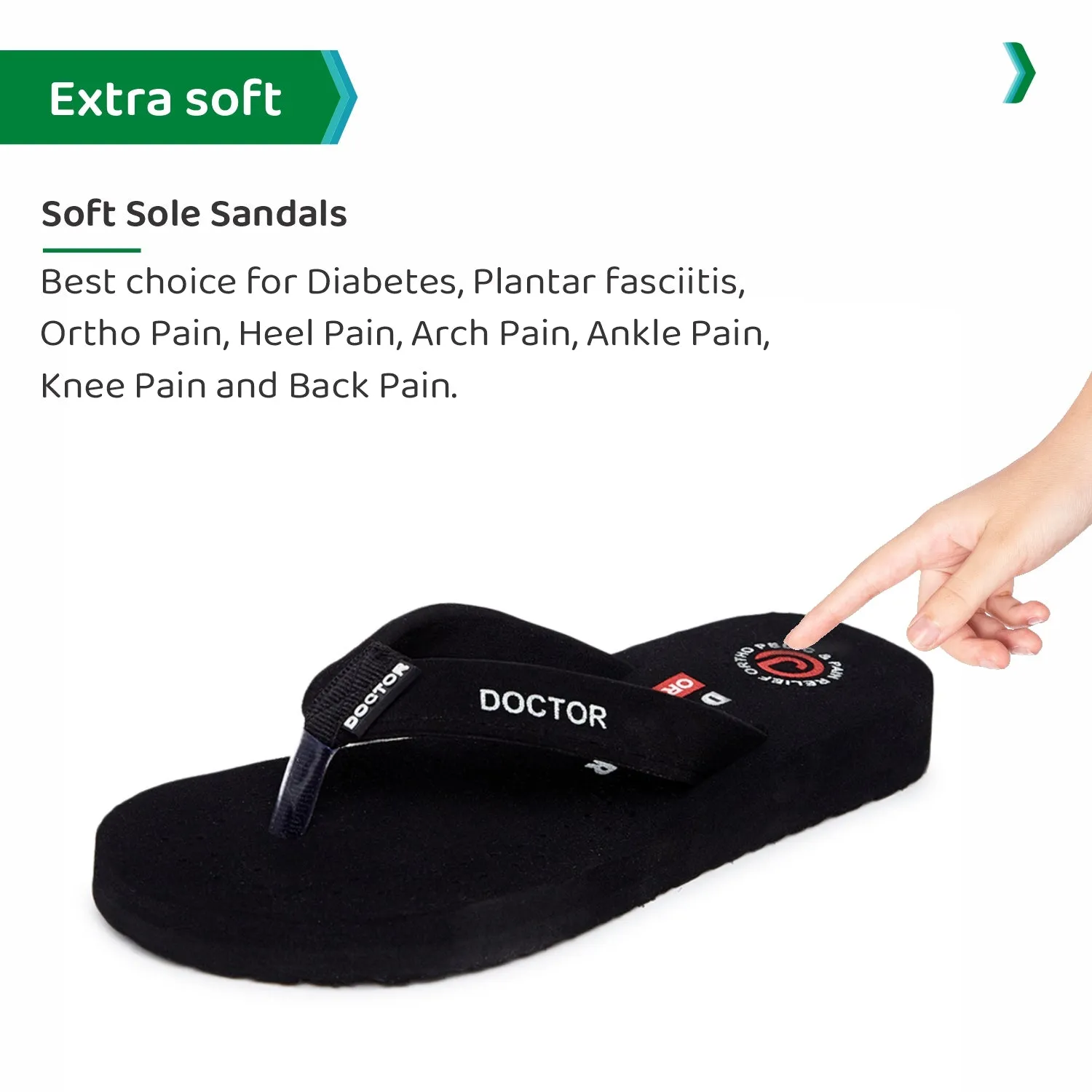 ORTHO JOY Doctor Orthopedic Ladies Slippers