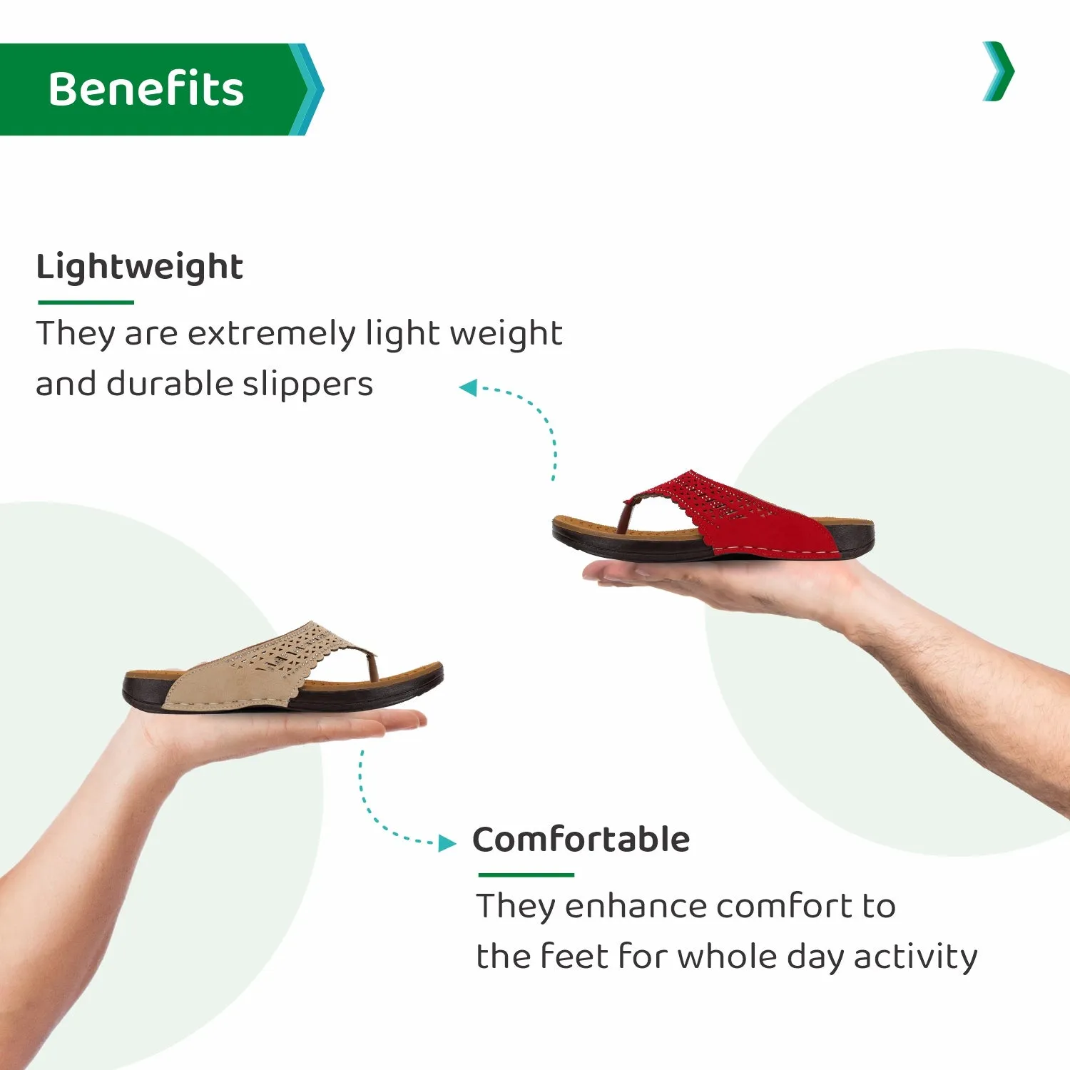 ORTHO JOY doctor Slipper for women  | Orthopedic Slippers