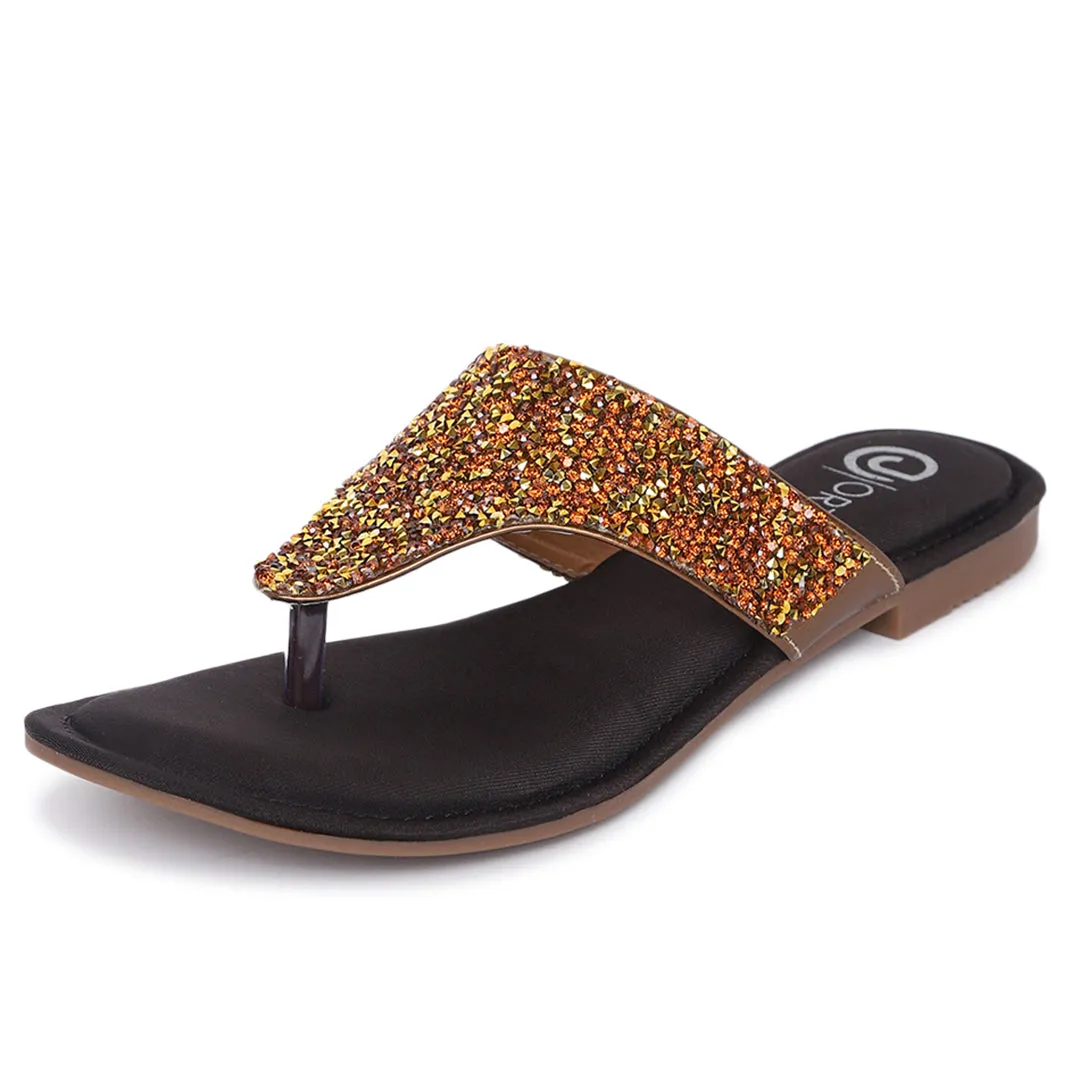 ORTHO JOY Fancy Doctor Slippers | Flat Sandals