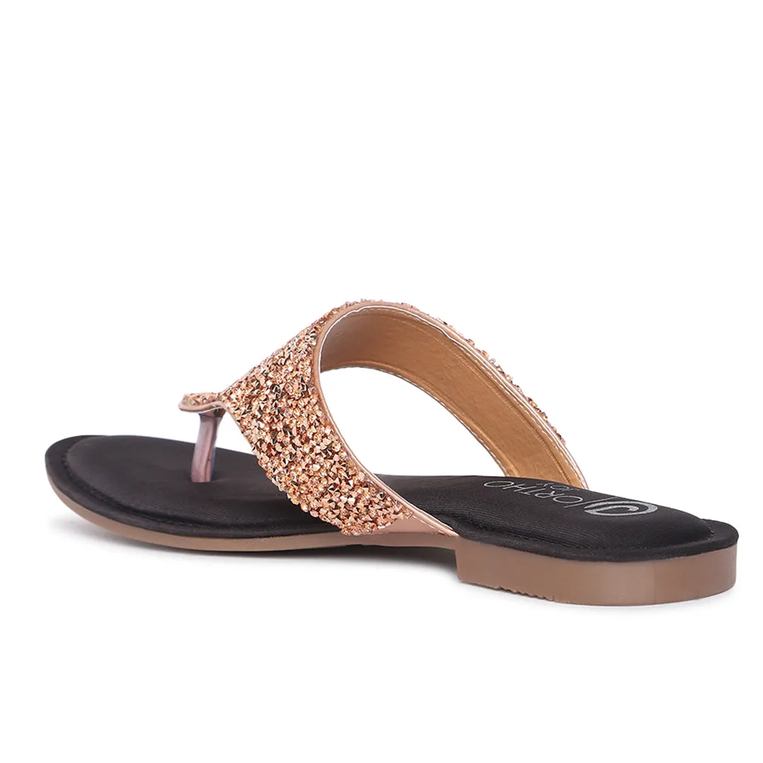 ORTHO JOY Fancy Doctor Slippers | Flat Sandals