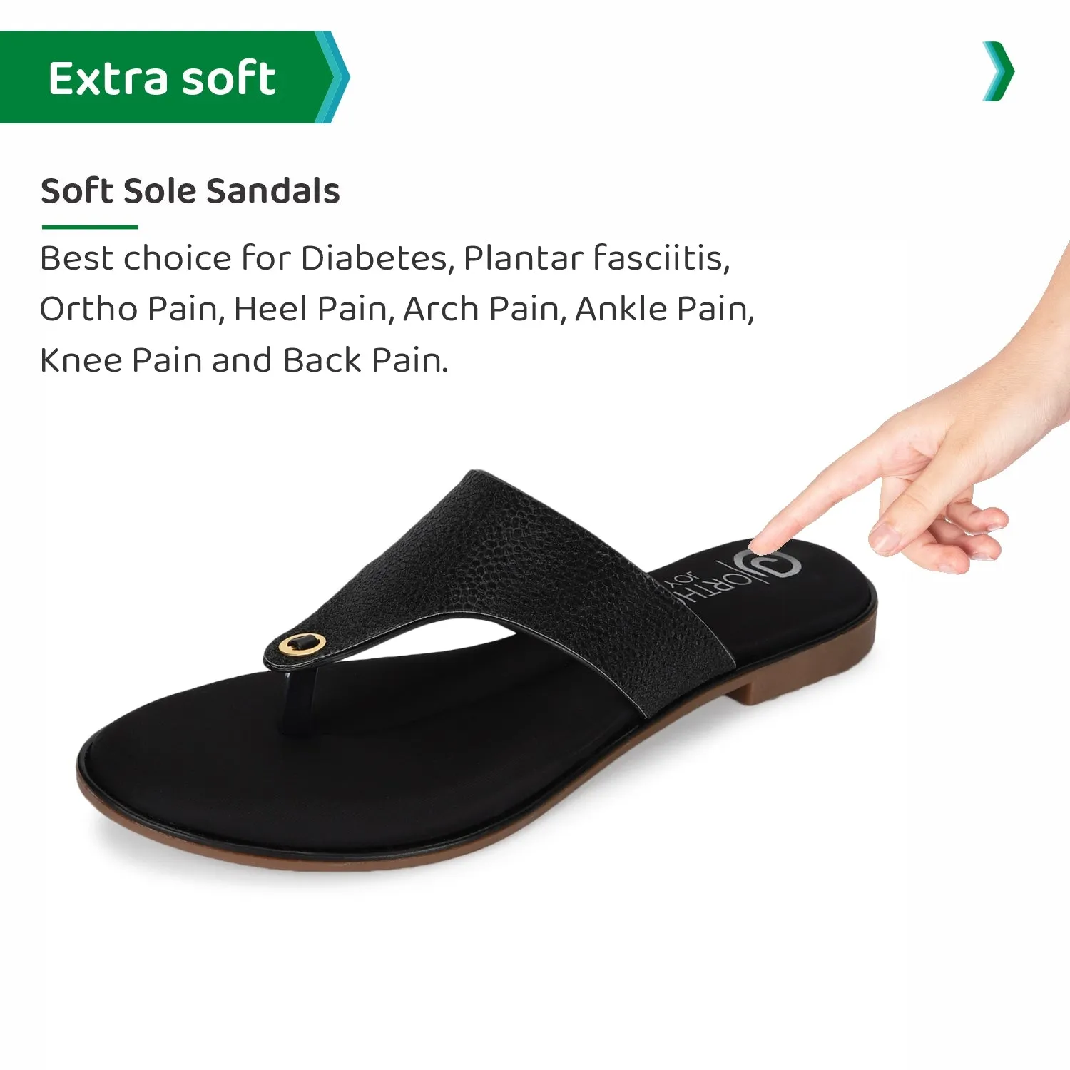 ORTHO JOY Fancy Slipper for women | Orthopedic Slippers