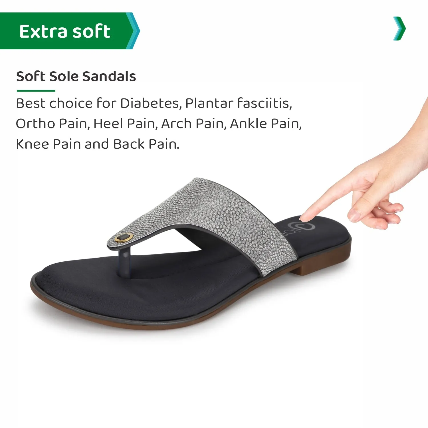 ORTHO JOY Fancy Slipper for women | Orthopedic Slippers